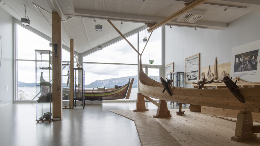 Nordlandsbåter utstilt på Bindal Museum