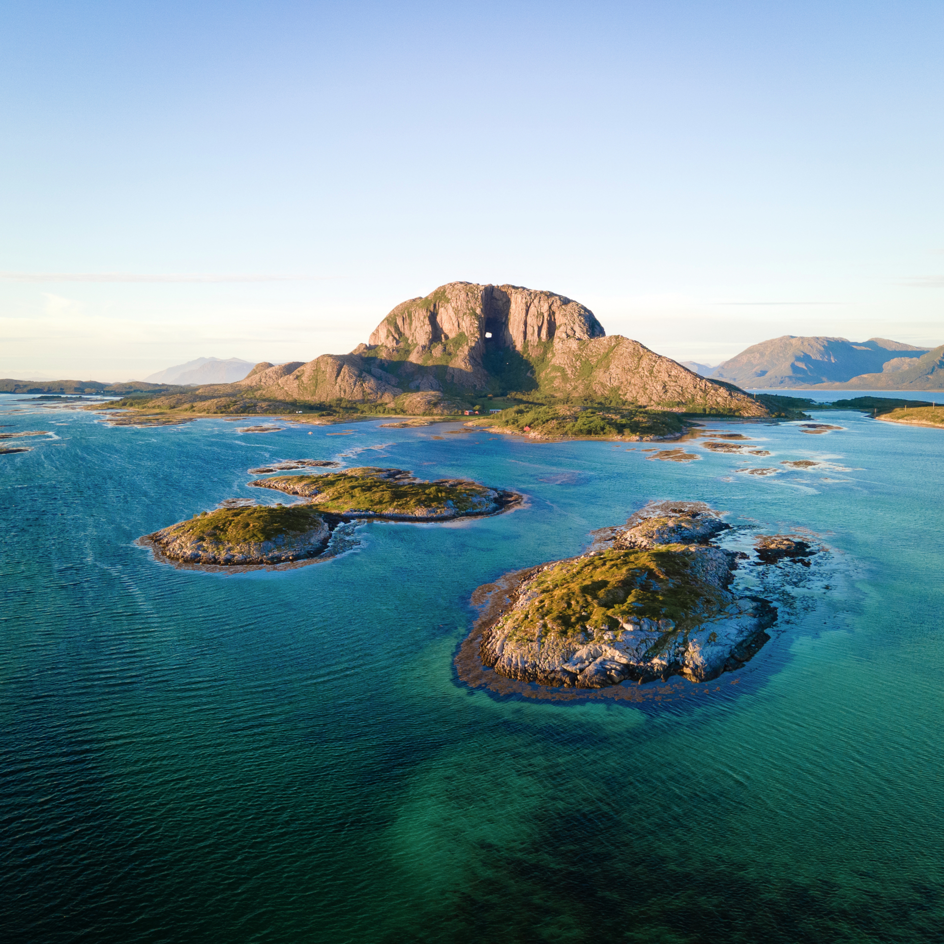 Torghatten - the mountain with a hole through it