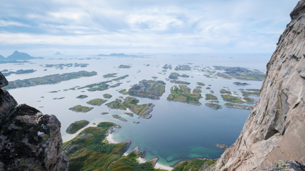 Utsikten fra Rødøyløva