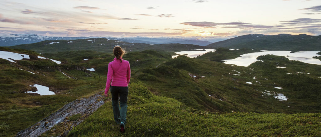 Hiking in Korgfjellet