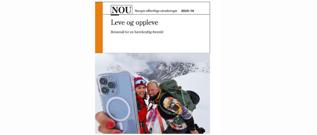Bilde av forsiden til NOU-rapport
