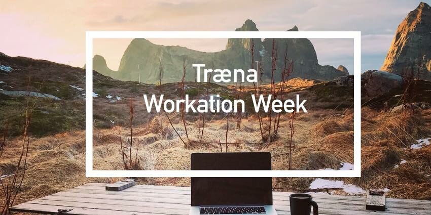Plakat for Workation Træna