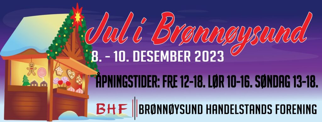 plakat for jul i brønnøysund 2023