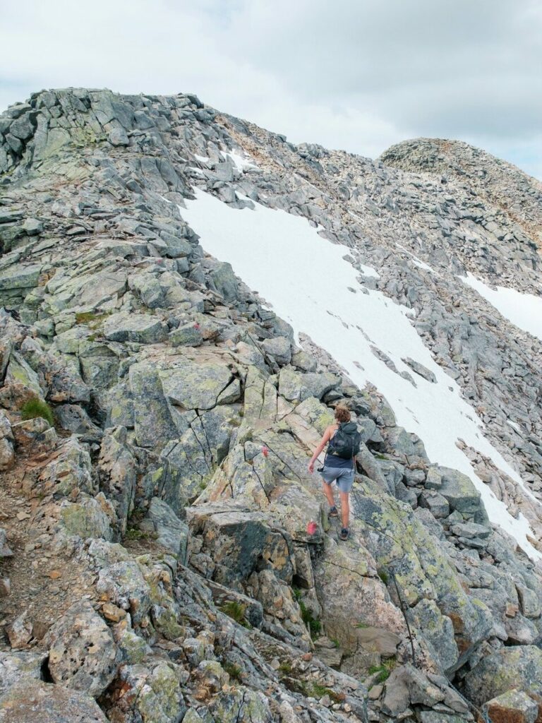 Turgåere på fjelltur til Heilhornet