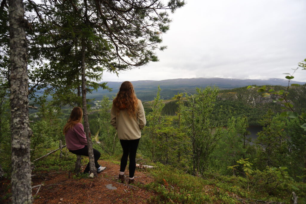 Pause på tur til Pilfjellet