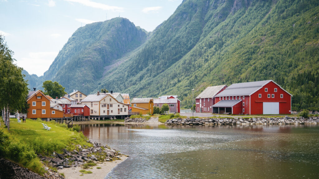 Sjøgata i Mosjøen