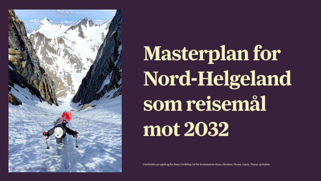 masterplan-nord-helgeland Forsiden til masterplan for reiselivet på Nord-Helgeland