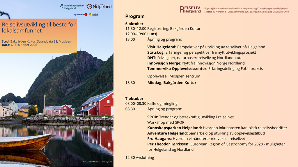 Program Reiselivs